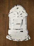 Brocante emaille wand zeep bakje Hoog 27 Breed 17, Antiek en Kunst, Antiek | Emaille, Ophalen of Verzenden