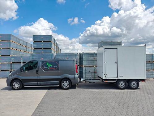 Gesloten KUIPHUIS K1 trailer, prof. 3500kg, sta hoogte 1,90m, Auto diversen, Aanhangers en Bagagewagens, Ophalen