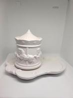 Carousel kaars met tray, Ophalen of Verzenden, Nieuw, Overige materialen, Minder dan 25 cm