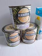 Restol Houtolie - in verschillende kleur varianten en inhoud, Doe-het-zelf en Verbouw, Verf, Beits en Lak, Ophalen of Verzenden