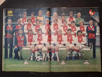 Unieke oude poster Ajax jaren '70 beschikbaar voor biedingen