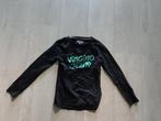 zwarte meisjeslongsleeve van Vingino, maat 128, Kinderen en Baby's, Kinderkleding | Maat 128, Ophalen of Verzenden, Zo goed als nieuw