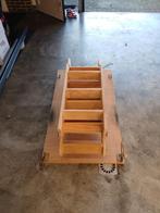 Houten Zoldertrap - Opvouwbaar, Ophalen of Verzenden, Gebruikt, Trap, 2 tot 4 meter