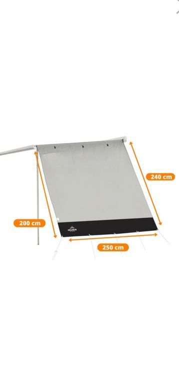 Obelink Sol Side 250 Deluxe zijwand (Nieuw) beschikbaar voor biedingen