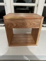 Sklum Gyda Houten Zwevend Nachtkastjes 2 stuks nieuw, Huis en Inrichting, Minder dan 45 cm, Nieuw, Ophalen of Verzenden, Minder dan 55 cm