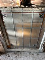 Authentieke ramen met glas en lood, Doe-het-zelf en Verbouw, Ophalen, Gevelraam of Ruit, Gebruikt, Minder dan 80 cm