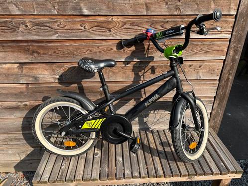 Jongensfiets Alpina Comet 16 inch, Fietsen en Brommers, Fietsen | Jongens, Gebruikt, 16 inch, Handrem, Ophalen