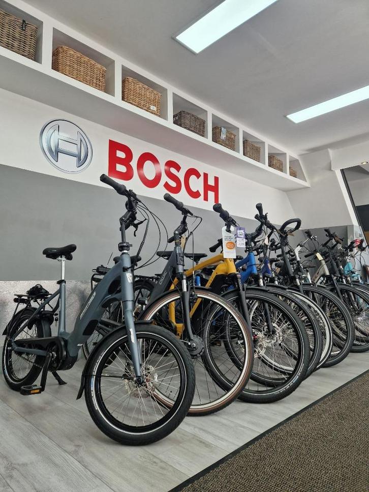 Elektrische Fietsen | Gebruikt | Bosch | Middenmoter |, Fietsen en Brommers, Fietsen | Bakfietsen, Zo goed als nieuw, Overige merken