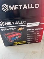 Nieuwe Metallo META-8500W Aggregaat/Generator in Doos, Elektrisch startend, Benzine, Nieuw, Ophalen of Verzenden