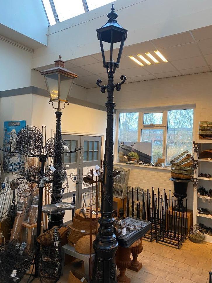 Oudhollandse stadslantaarn tuinlantaarn gietijzer, Tuin en Terras, Brievenbussen, Nieuw, Overige materialen, Ophalen of Verzenden