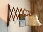 Vintage harmonica wandlamp, Ophalen, Zo goed als nieuw
