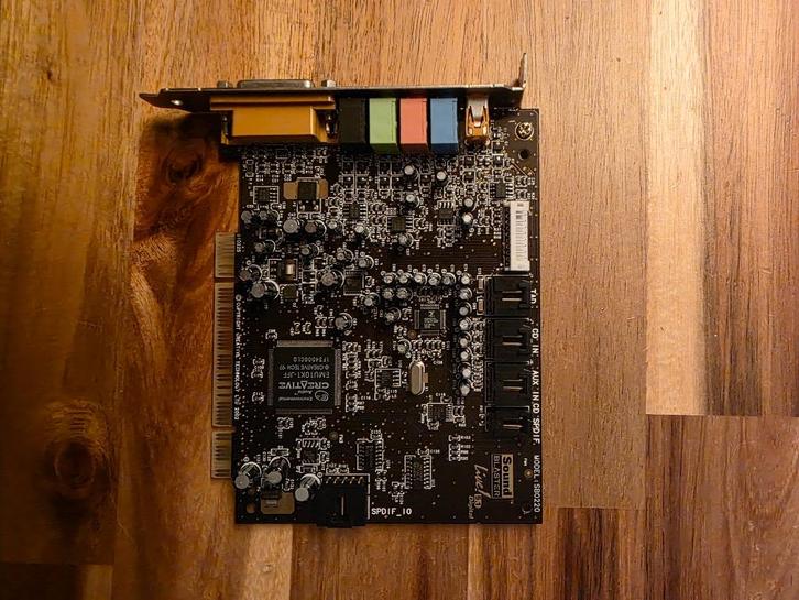 Creative Sound Blaster Live! 5.1 Digital (SB0220) PCI, Computers en Software, Geluidskaarten, Gebruikt, Intern, Ophalen of Verzenden