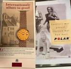 Lotje Brochure horloges ‘80, Polar, Bouchard, Boeken, Folder, Gelezen, Ophalen of Verzenden, Polar, Bouchard