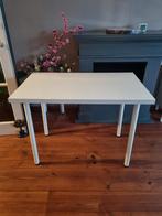 Witte tafel  100x60  2x, Ophalen, Gebruikt, 50 tot 100 cm, Eenvoudig
