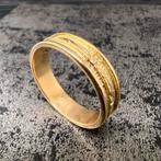 14k gouden ring prachtig model heren, Sieraden, Tassen en Uiterlijk, 20 of groter, Heer, Ophalen of Verzenden, Zo goed als nieuw