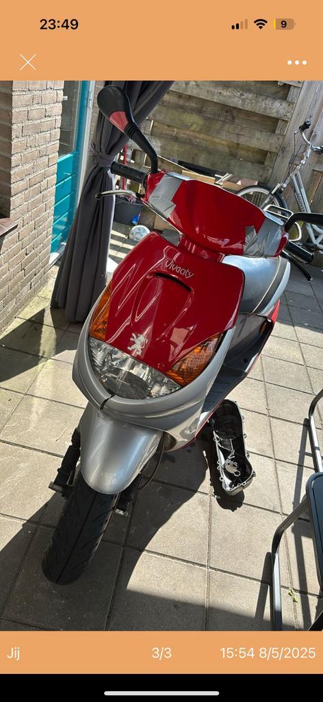 Vivacity 2005, Fietsen en Brommers, Scooters | Peugeot, Gebruikt, Vivacity, Maximaal 45 km/u, Tweetakt, Ophalen of Verzenden