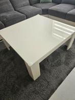 salontafel hoogglans wit, Ophalen, Gebruikt, Vierkant, 50 tot 100 cm