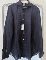 Finamore linnen shirt. Maat 41-16. Nieuw!, Finamore, Nieuw, Halswijdte 41/42 (L), Verzenden