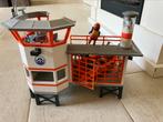 Playmobil kustwacht, incl boot, poppetjes en licht, Ophalen of Verzenden, Zo goed als nieuw