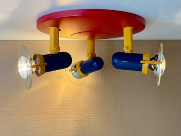 Plafonlamp spot Memphis stijl doorsnee ca 28 cm beschikbaar voor biedingen