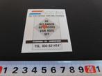 sticker Leger ACOM de CNV bond van militairen  Amersfoort, Verzamelen, Stickers, Ophalen, Zo goed als nieuw, Bedrijf of Vereniging
