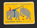 ~ Sticker ~ Schildtmans Tiel B.V., Verzamelen, Ophalen of Verzenden, Zo goed als nieuw