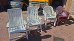 stoelen, Ophalen, Gebruikt, Kunststof, Vijf, Zes of meer stoelen