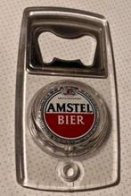 Amstel bier opener/flesopener. Lengte 8,5 cm Breedte 4,5 cm., Ophalen of Verzenden, Zo goed als nieuw, Gebruiksvoorwerp