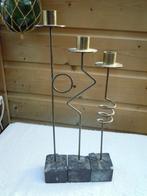 3 Ikea Kaarsenhouders van Ehlen Johansson jaren 80, Huis en Inrichting, Ophalen of Verzenden, Gebruikt, Overige materialen, Minder dan 25 cm