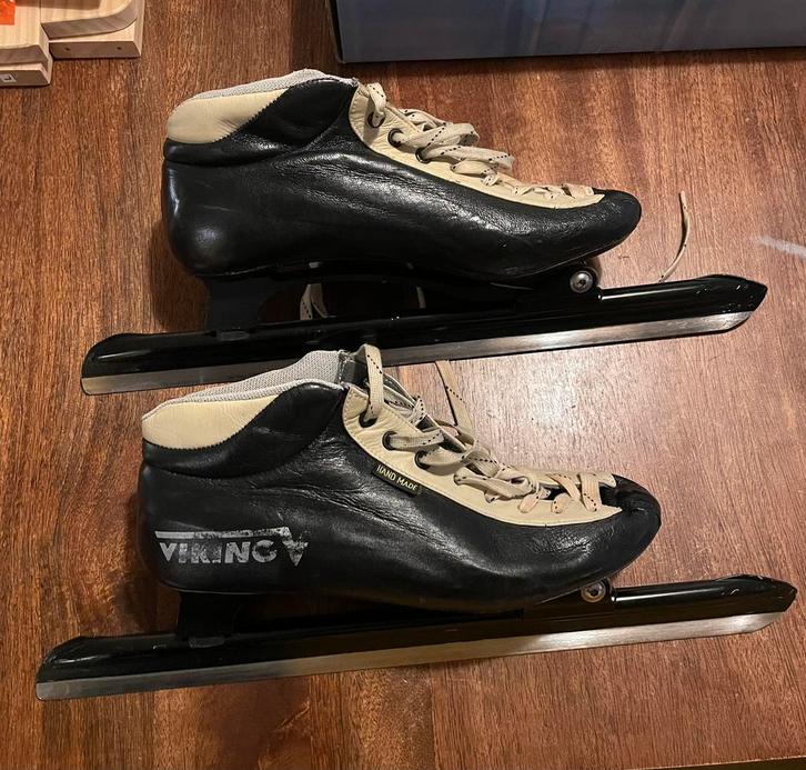 Klapschaatsen, Sport en Fitness, Schaatsen, Gebruikt, Noren, Viking, Klapschaats, Ophalen of Verzenden