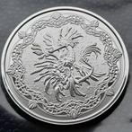 2022 Samoa Seadragon 1 oz silver BU., Verzenden, Losse munt, Zilver