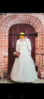 Ladybird trouwjurk maat 44, Kleding | Dames, Trouwkleding en Trouwaccessoires, Ophalen of Verzenden, Wit, Zo goed als nieuw, Trouwjurk