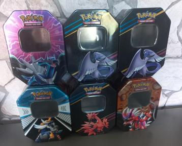 Lege Pokemon Tins.  beschikbaar voor biedingen