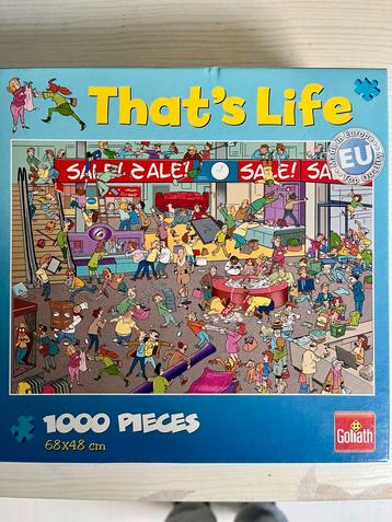 That's Life Puzzels 1000 stukjes beschikbaar voor biedingen