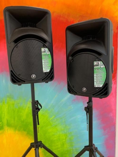 MACKIE 450 SRM 3V, Audio, Tv en Foto, Luidsprekers, Zo goed als nieuw, Overige typen, 120 watt of meer, Overige merken, Ophalen