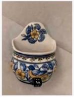 3 x brocante wijwater bakje Porselein Portugal - pr.p.stuk, Antiek en Kunst, Antiek | Religie, Ophalen of Verzenden