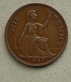 Engeland, penny 1937, Postzegels en Munten, Ophalen of Verzenden, Overige landen, Losse munt