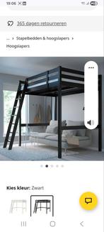 Stapelbed 140x200 Ikea, Huis en Inrichting, Ophalen, Tweepersoons, 140 cm, Stapelbed