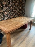 Schitterende stoere teak houten tafel!, Huis en Inrichting, Tafels | Eettafels, 50 tot 100 cm, 150 tot 200 cm, Teakhout, Rechthoekig