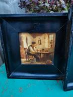 Antieke lijsten diepe voor kleiner schilderij + tegel Miekje, Ophalen of Verzenden
