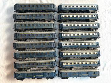 17x Lima “Oriënt-Express” rijtuigen van de CIWL beschikbaar voor biedingen