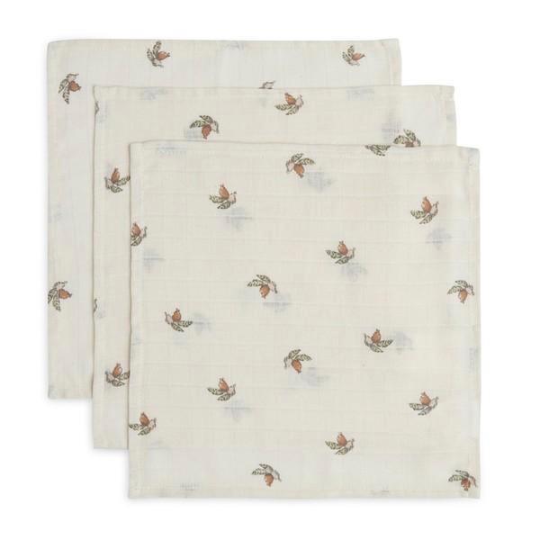 Hydrofiele Doek Rozenbottel 70x70 (set van 3) Jollein, Kinderen en Baby's, Badjes en Verzorging, Nieuw, Overige typen, Ophalen of Verzenden