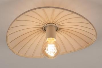 plafondlamp 40cm japandi beige bed salon tafel keuken lamp beschikbaar voor biedingen