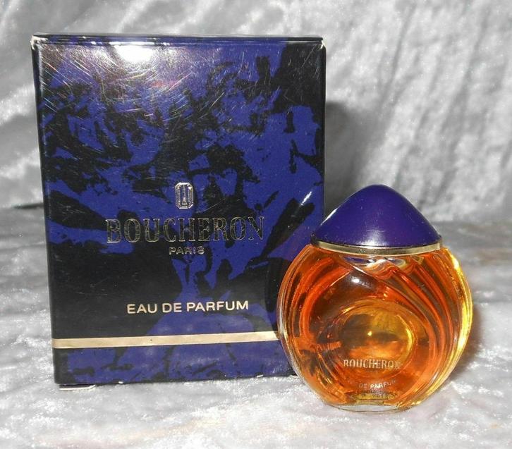 Volle parfum mini -  Boucheron femme + Doosje, Verzamelen, Parfumverzamelingen, Zo goed als nieuw, Miniatuur, Gevuld, Ophalen of Verzenden