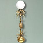 Vloerlamp Hans Kögl 70's ananas goud glam hollywood regency, Ophalen, Gebruikt, Glas, 150 tot 200 cm