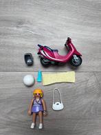 Playmobil meisje op scooter, Ophalen, Zo goed als nieuw, Complete set