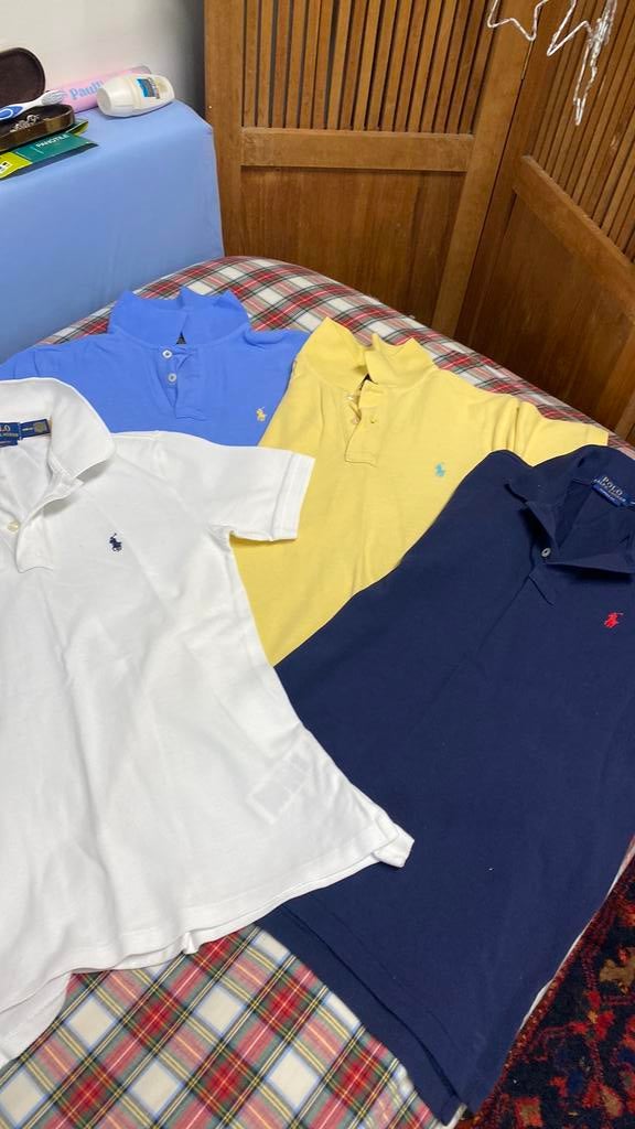 RL polo’s 10/12 jaar origineel, Ophalen of Verzenden, Zo goed als nieuw, Jongen, Shirt of Longsleeve