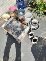 Gratis Plantenpotten - Diverse Maten en Materialen, Tuin en Terras, Bloempotten, Ophalen, Kunststof, Gebruikt, Rond