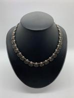 T680 Prachtige zilveren ketting noors ontwerp, Sieraden, Tassen en Uiterlijk, Antieke sieraden, Ophalen of Verzenden, Zilver, Ketting