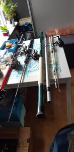 Complete set visspullen, Ophalen